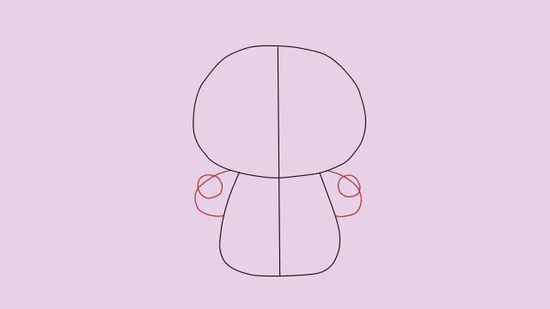 Hello Kitty Face Drawing