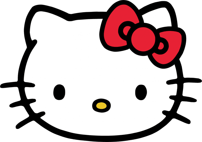 650x455 High Quality Hello Kitty Transparent Png Images - Hello Kitty Face Drawing