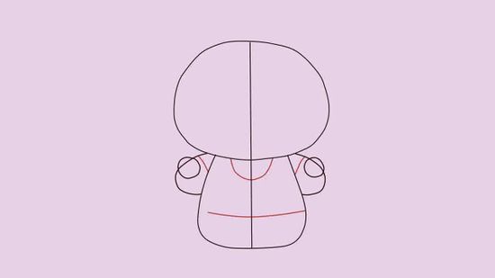 Hello Kitty Line Drawing