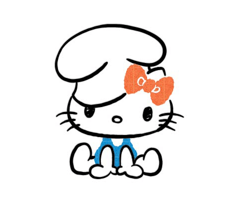 475x400 Hello Kitty Lifestyle Concept X Log - Hello Kitty Line Drawing