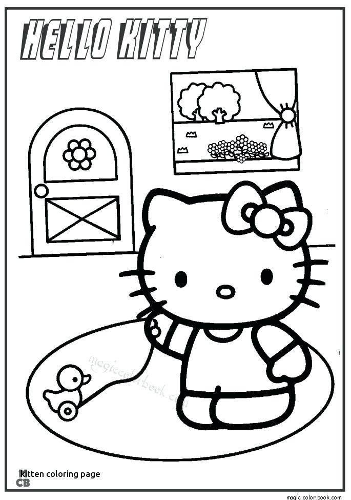 685x975 lost kittens coloring pages magic coloring pages awesome best - Hello Kitty Line Drawing
