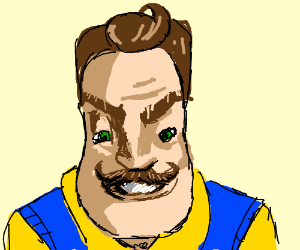 300x250 The Neighbor - Hello Neighbor Drawing