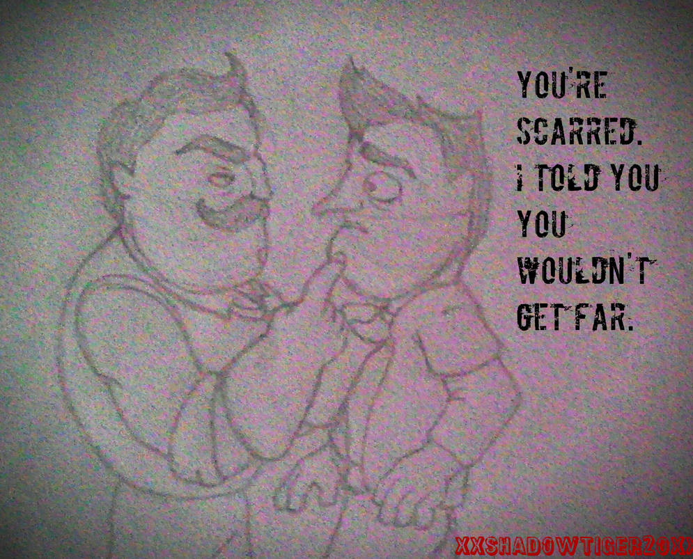 995x803 You're Scarred - Hello Neighbor Drawing