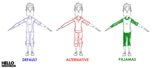 500x220 Hello Neighbor Drawings Tumblr - Hello Neighbor Drawing