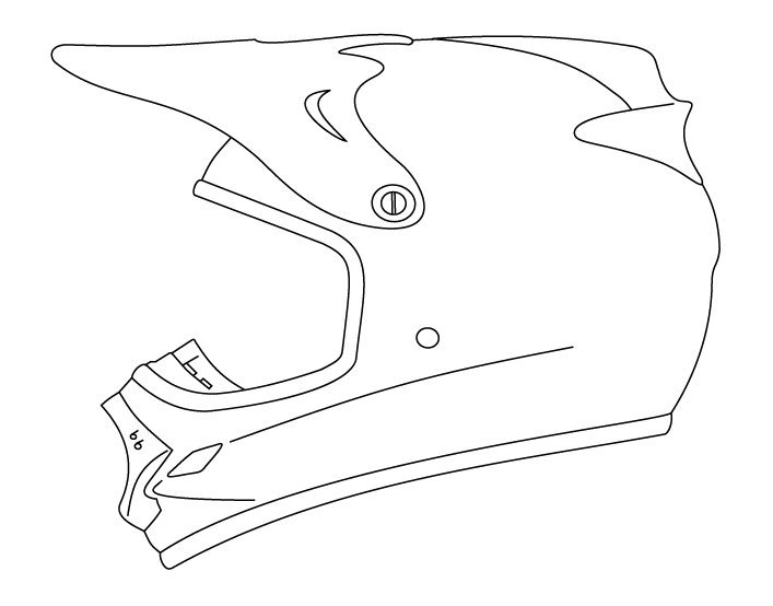 Helmet Drawing at PaintingValley.com | Explore collection of Helmet Drawing