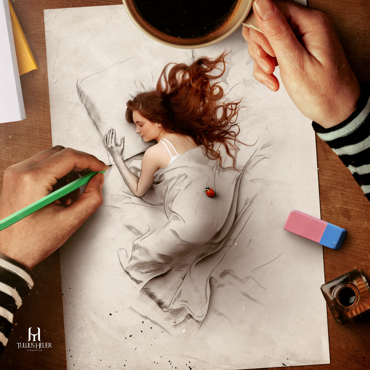 1500x1500 Artstation - Helping Hand Drawing