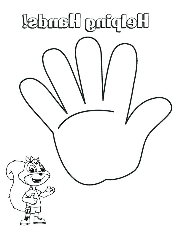 600x777 hand coloring helping hand drawing at getdrawings free - Helping Hand Drawing
