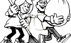 280x168 helping others free clipart - Helping Others Drawing