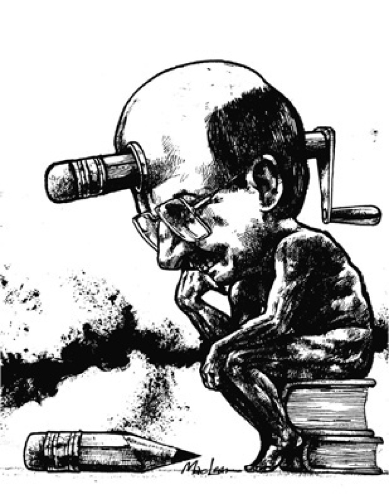 804x1041 former vancouver sun cartoonist demystifies art of drawing - Helping People Drawing