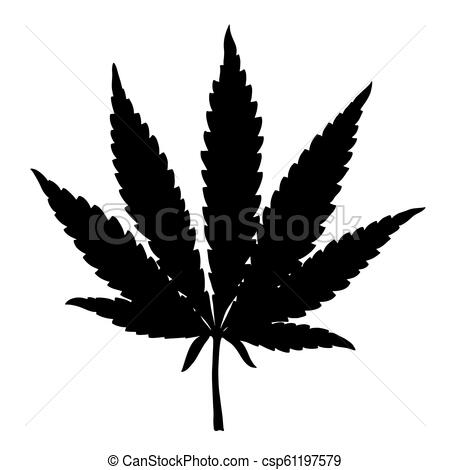 450x470 hand drawn marijuana leaf marijuana leaf hand drawn narcotic - Hemp Drawing