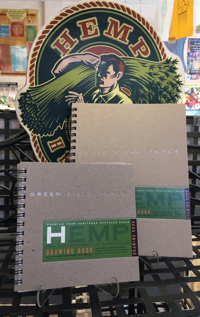 647x1024 hemp and post consumer recycled paper for sketching and drawing - Hemp Drawing