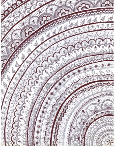 464x600 henna designs drawings - Henna Designs Drawing