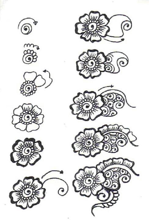 488x720 henna step - Henna Designs Drawing