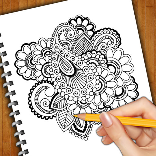 512x512 Learn How To Draw Henna Tattoos - Henna Drawings