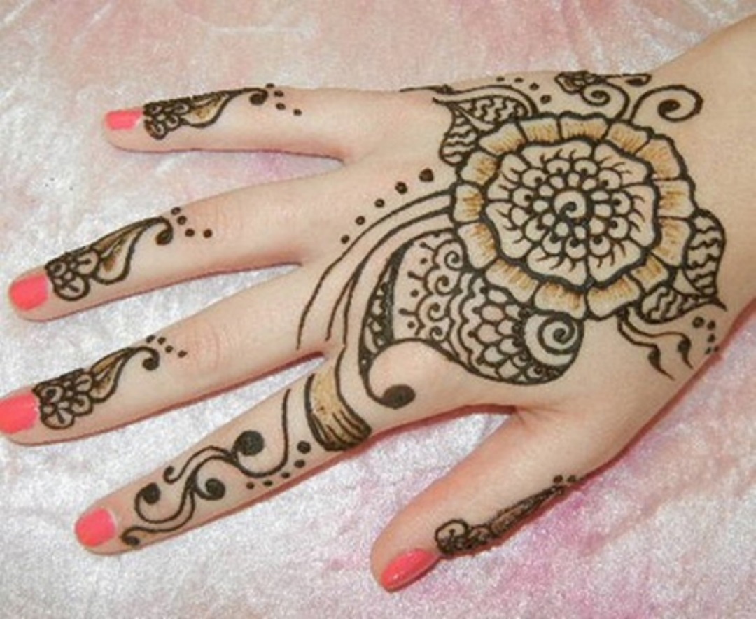 1080x884 Beautiful Simple Henna Designs On Hands - Henna Drawings On Hand