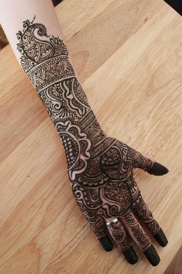 600x900 striking henna tattoos design for girls - Henna Drawings On Hand
