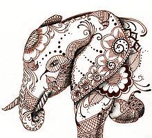 220x200 best henna elephant tattoos images henna elephant tattoos - Henna Elephant Drawing