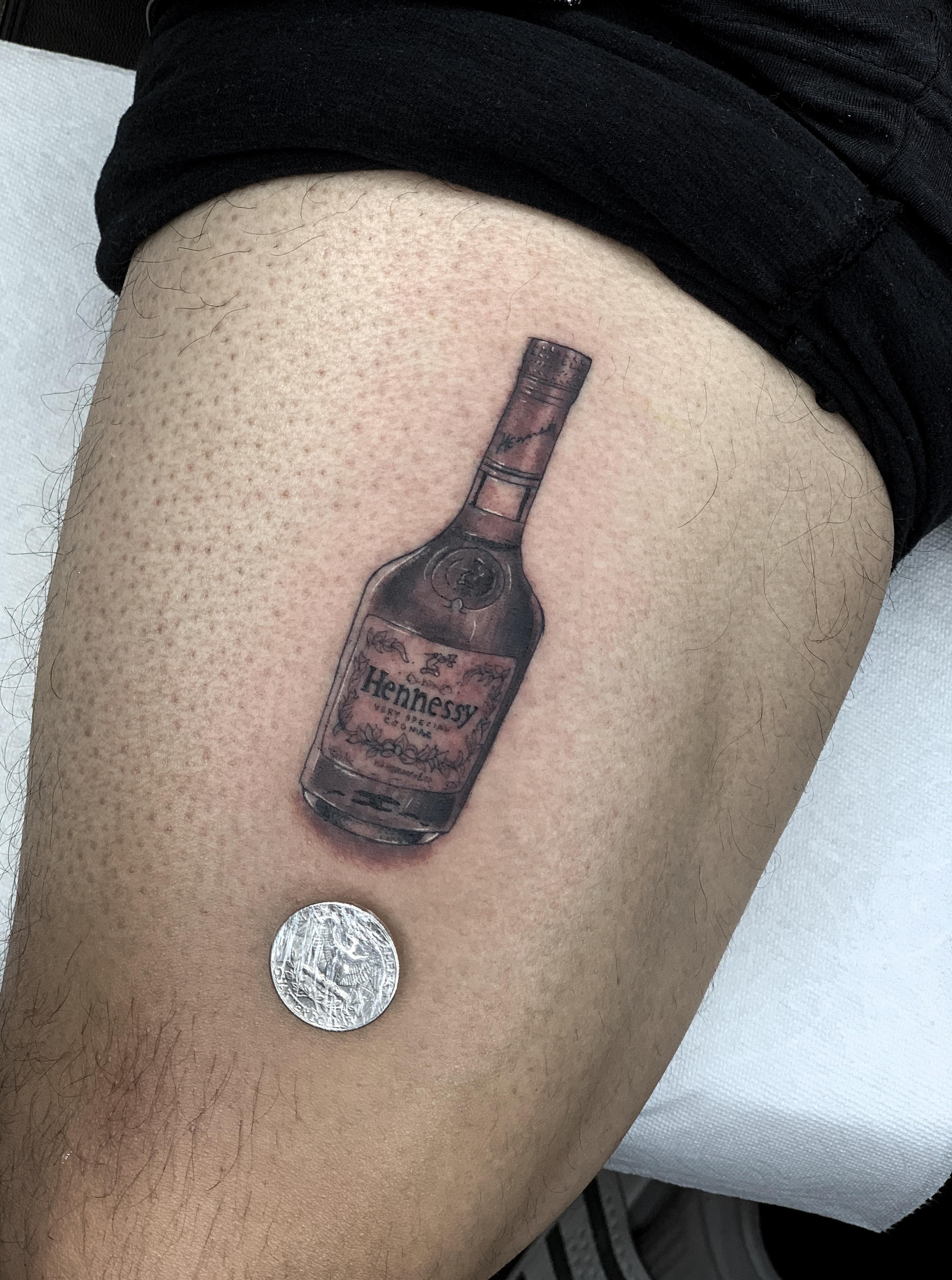 2825x3797 Small Hennessy Bottle - Hennessy Bottle Drawing