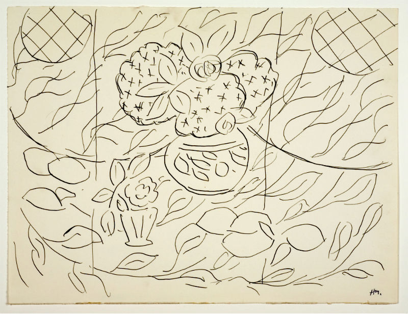 800x616 Lyrical Lines Drawings Curated - Henri Matisse Drawings