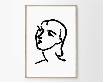 340x270 Matisse Print Etsy - Henri Matisse Drawings