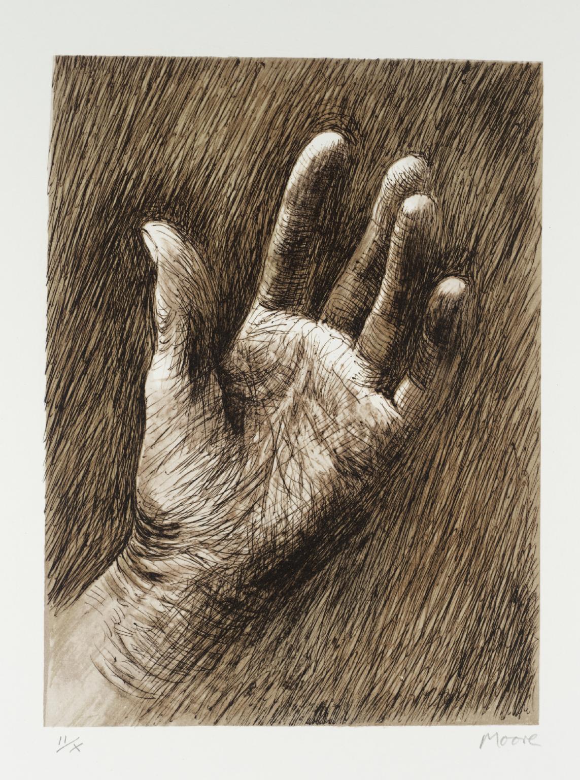 1143x1536 The Artist's Hand V', Henry Moore Om, Ch, Tate - Henry Moore Drawings