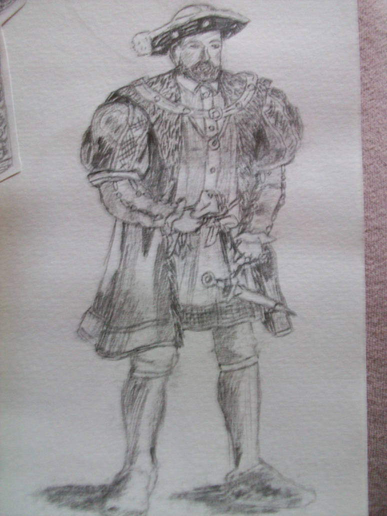 774x1032 Henry Viii Drawing - Henry Viii Drawing