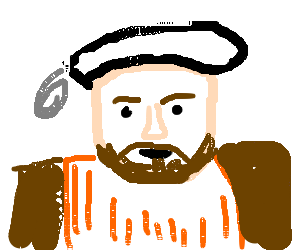 300x250 King Henry Viii Drawing - Henry Viii Drawing
