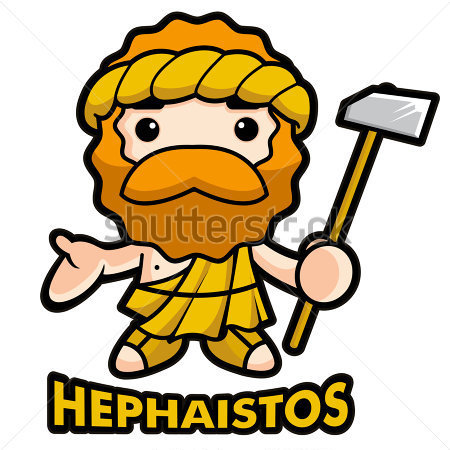 450x450 Hephaestus Drawing Cute - Hephaestus Drawing
