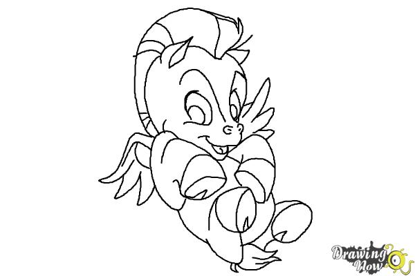 600x400 how to draw pegasus from hercules - Hercules Drawing