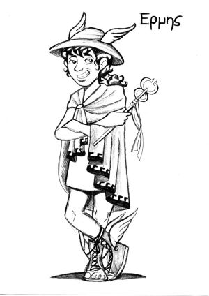 300x424 hermes drawing - Hermes Drawing