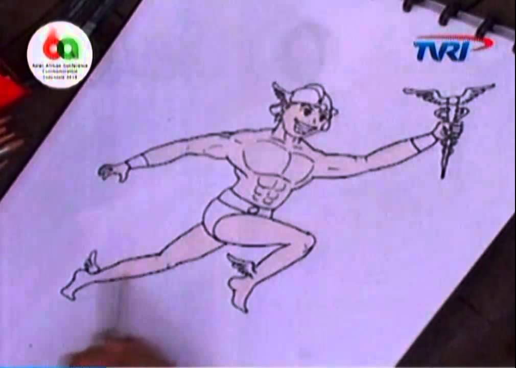 1010x720 how to draw hermes - Hermes Drawing