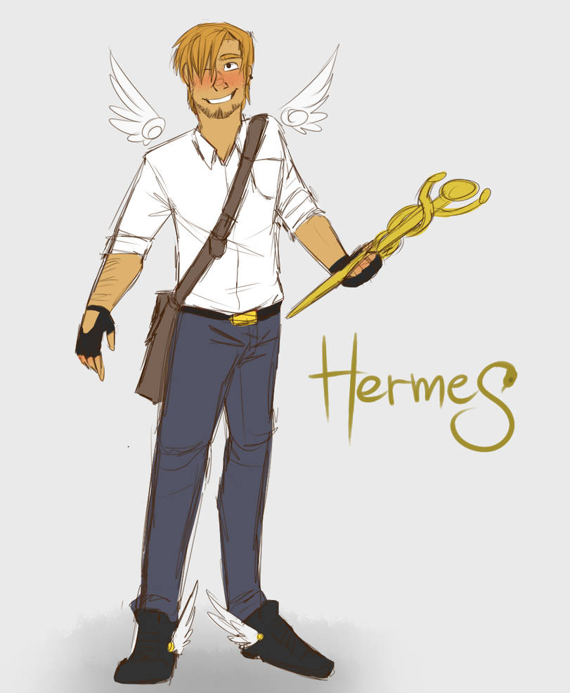 Hermes Greek God Drawing at PaintingValley.com | Explore collection of ...