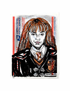 233x300 Harry Potter Hermione Granger Street Art Graffiti Sticker Drawing - Hermione Drawing