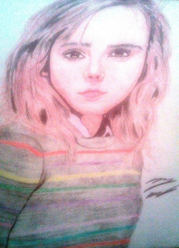 600x831 Hermione Granger Drawing - Hermione Granger Drawing
