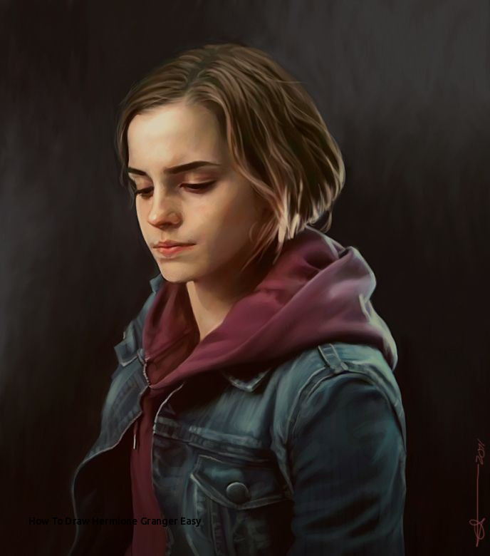688x780 How To Draw Hermione Granger Easy Best Emma Watson Hermione - Hermione Granger Drawing