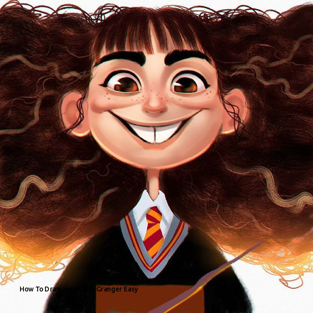 640x640 How To Draw Hermione Granger Easy Best Hermione Granger Images - Hermione Granger Drawing