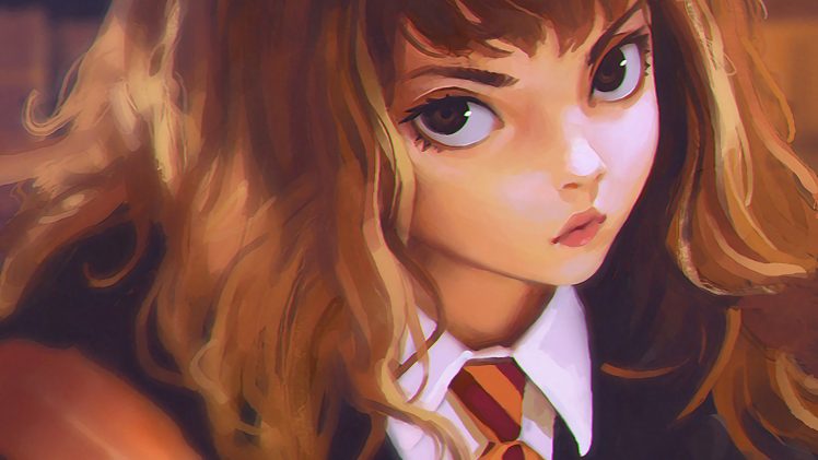 748x421 Ilya Kuvshinov, Hermione Granger, Drawing, Harry Potter Wallpapers - Hermione Granger Drawing