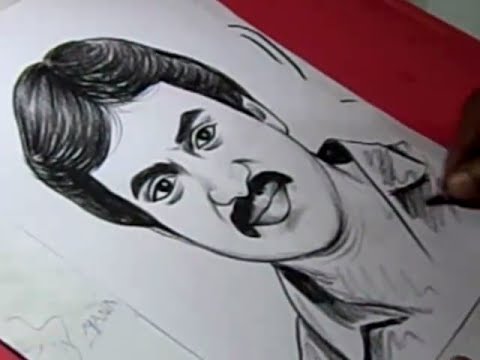 480x360 how to draw telugu film hero sunil drawing - Hero Drawing