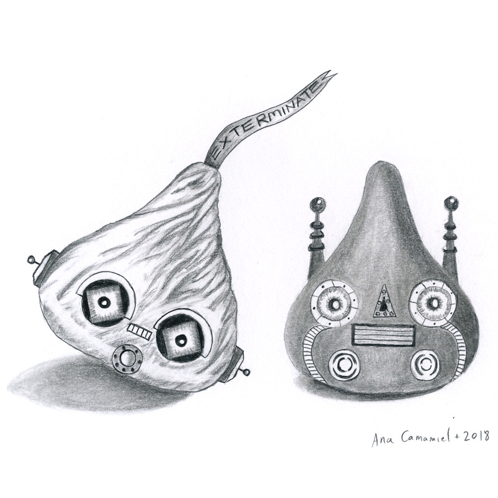 1000x1000 Oodlesofdoodleschallengefeb Hershey's Kiss Ana Camamiel - Hershey Kiss Line Drawing