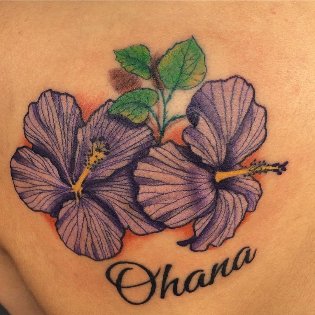 1080x1080 Hibiscus Tattoo Drawing At Getdrawings Free For Personal Use - Hibiscus Tattoo Drawing