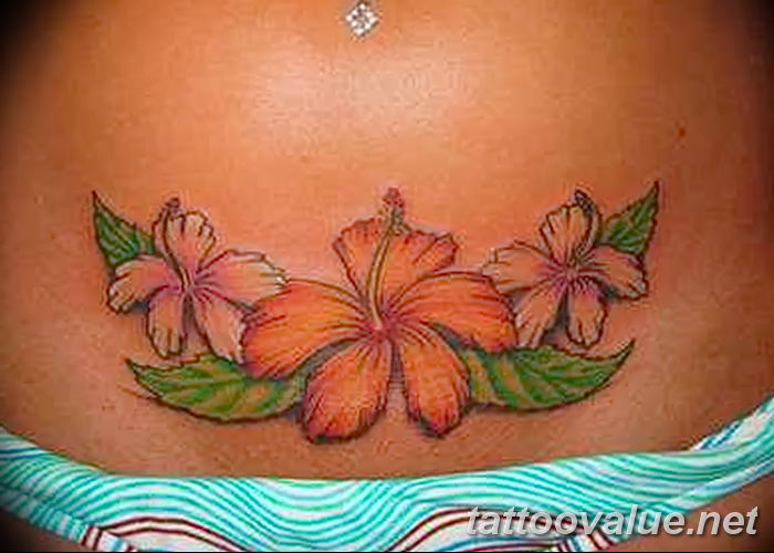 700x500 Photo Tattoo Hibiscus - Hibiscus Tattoo Drawing