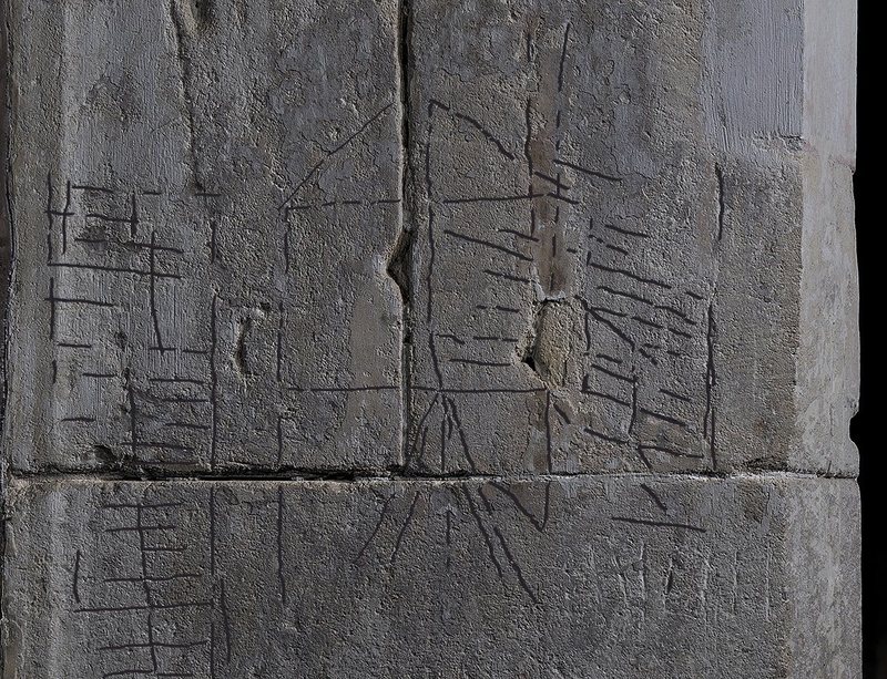 800x613 Found A Hidden Drawing In Sir Isaac Newton's Childhood Home - Hidden Drawing