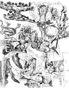 237x300 Hidden Images Drawings Fine Art America - Hidden Drawing