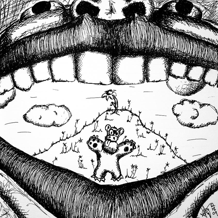 900x900 A Hidden World Drawing - Hidden Drawing