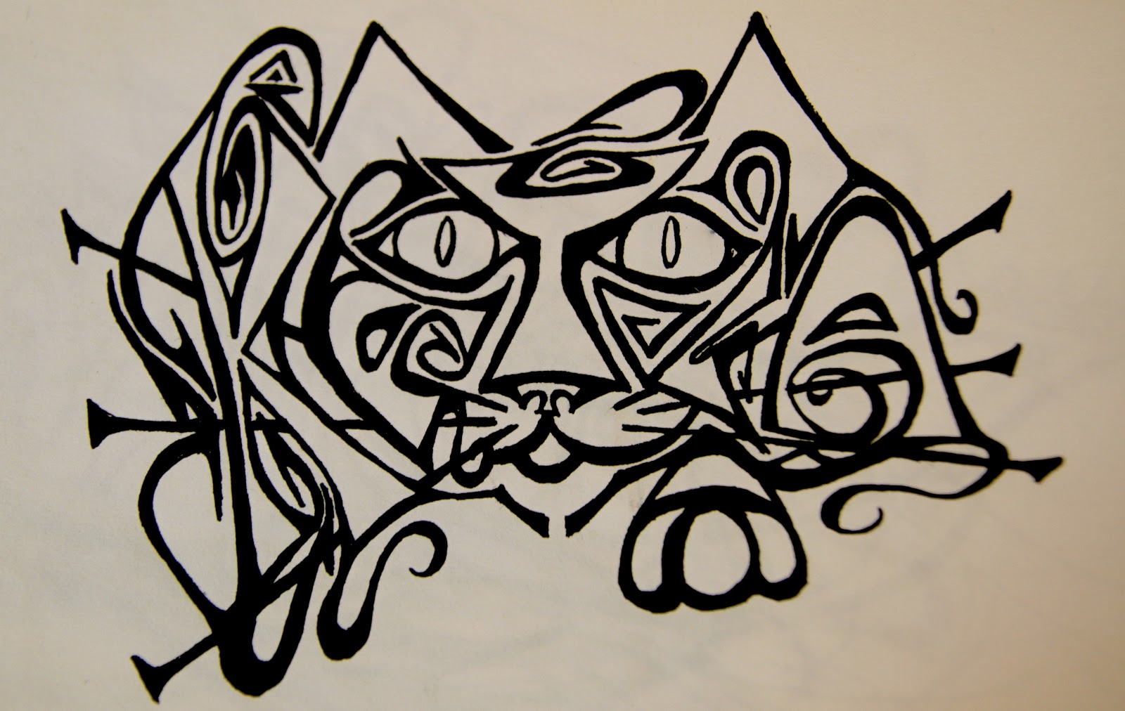 1600x1012 Life Sprinkled With Glitter Hidden Name Ink Drawings - Hidden Drawing