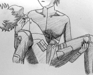 320x256 I Love You, Hide!! - Hide Drawing