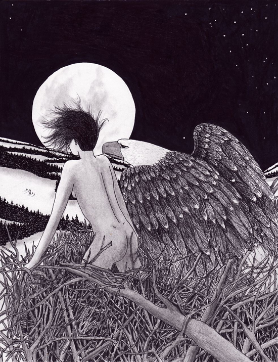 550x716 New Sophia Drawing With Off Sale! David Hayward - Hide Drawing