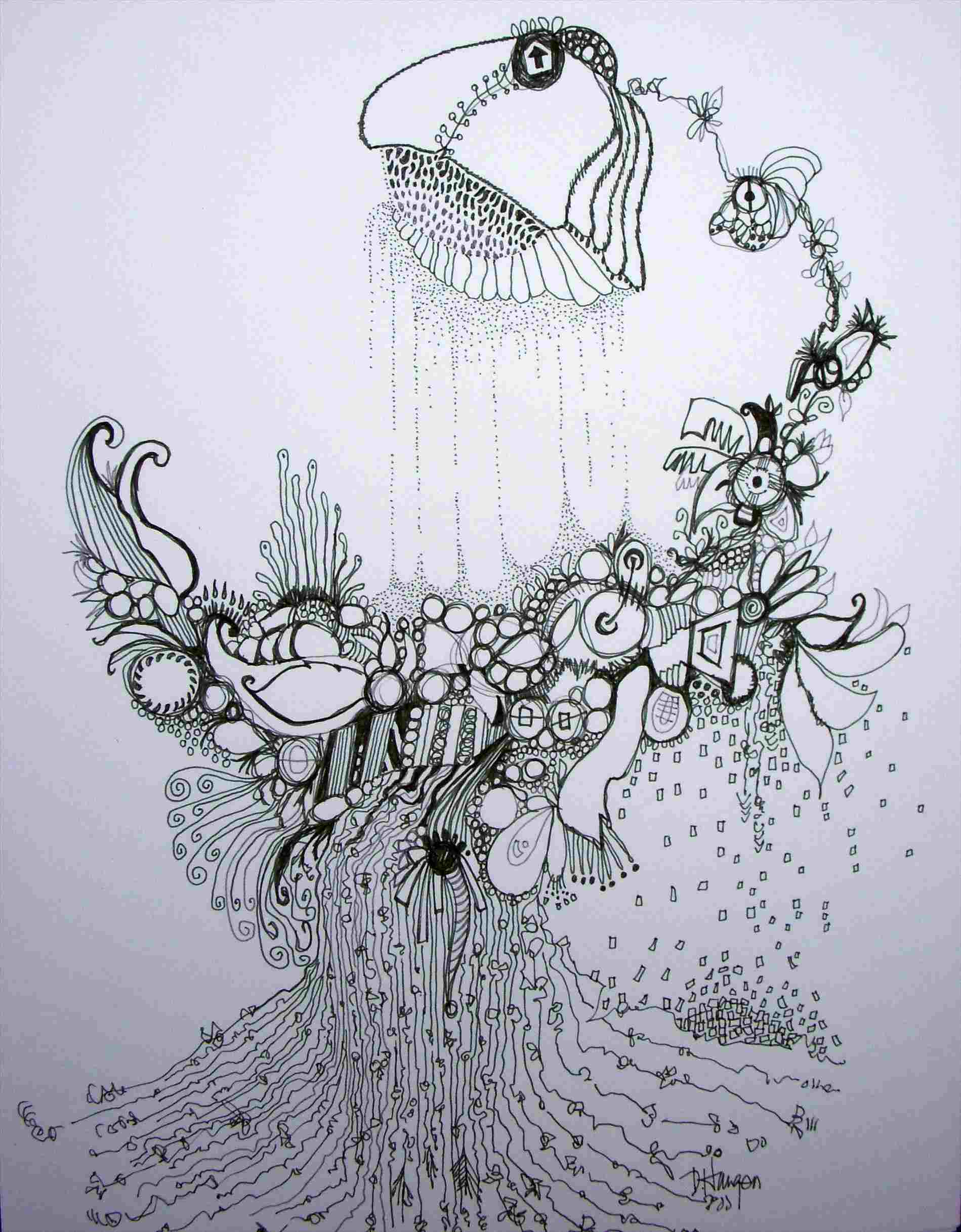 1899x2435 And Ink Abstract Drawings Drawing Hide - Hide Drawing