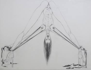 375x286 Dance Iv Drawing - High Drawings