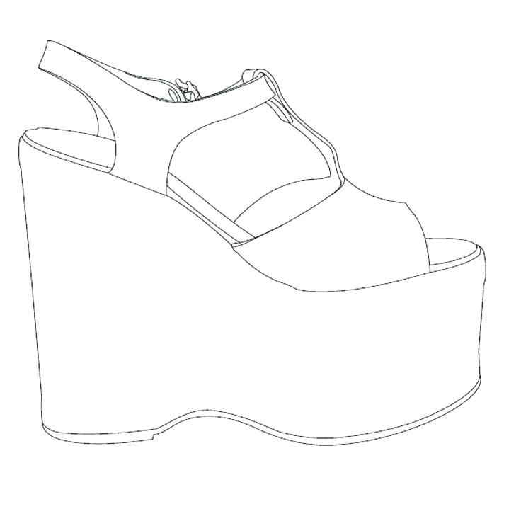 736x736 how to draw athletic shoes sketchbook render demo sneaker design - High Heel Drawing Template